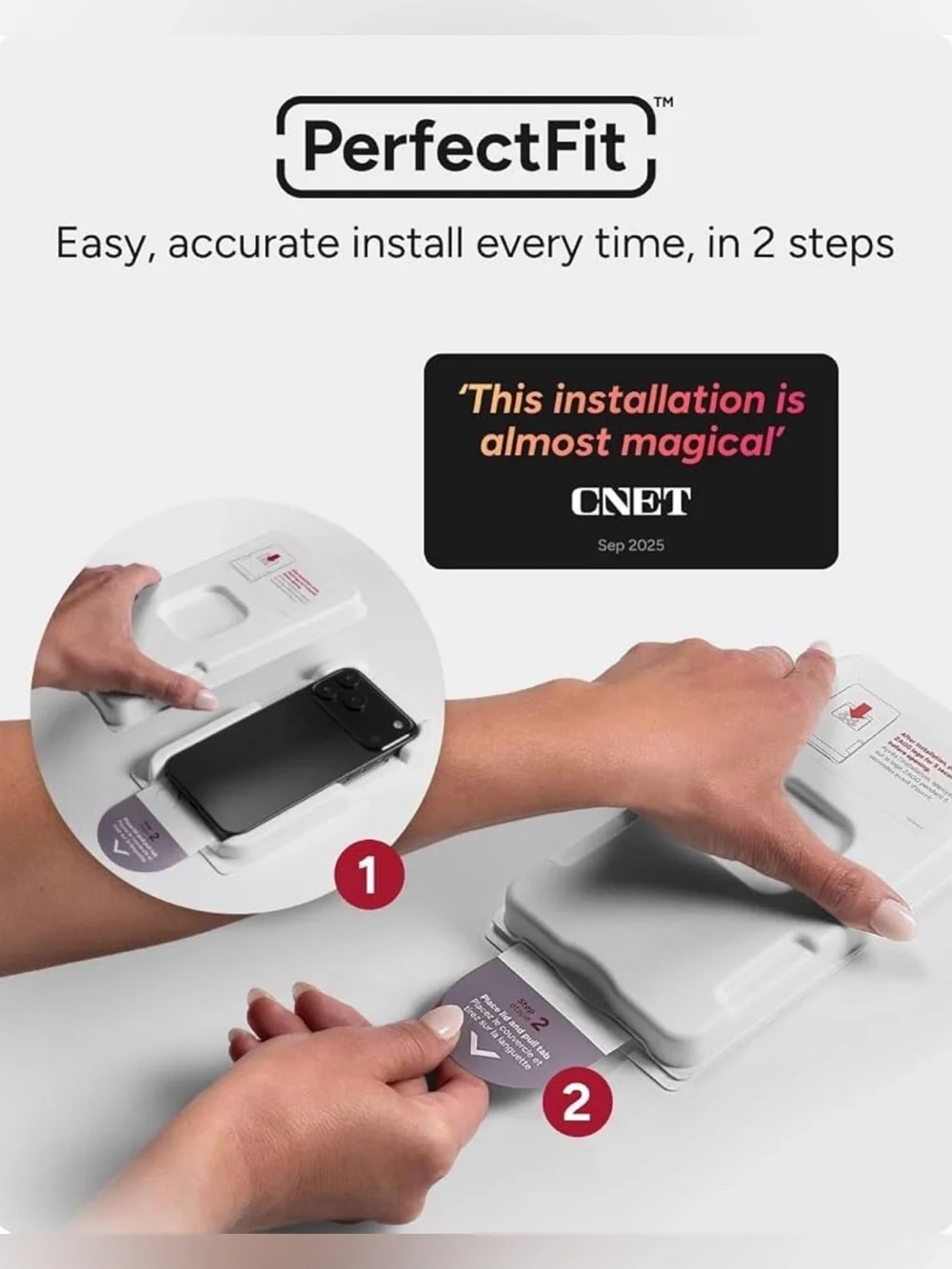 iPhone 17 Tempered Glass Screen Protector – 3X Stronger Protection | Brand New